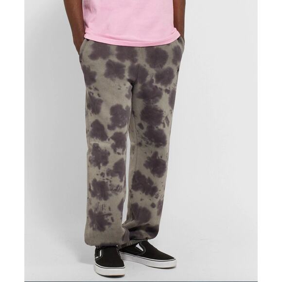 Stussy Sweatpants Tie Dye Small Gray Black - Picture 1 of 9